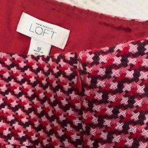LOFT Tweed miniskirt